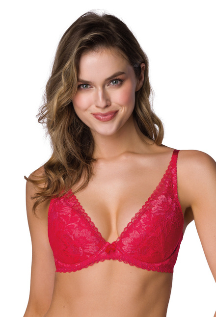 Push-up bra red Hannah M-0115/11/1