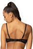 Komplet biustonosz push-up czarny Patrice M-0199/11 i figi F-0199/5