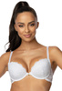 Set push-up bra white Nell M-0196/1 and thongs S-0196/4