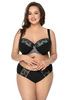 Semi-soft bra black-coloured Lissy M-3308/21