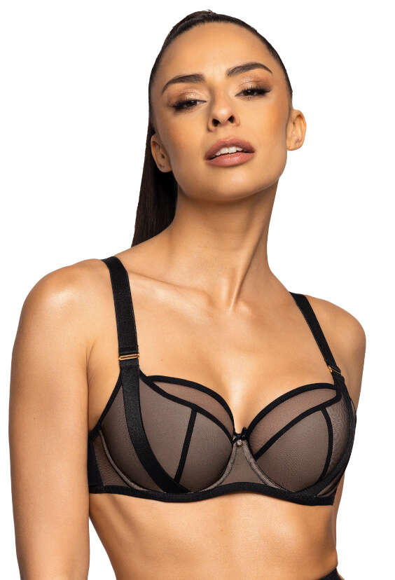 Semi-soft bra black Denise M-0201/21