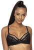 Soft bra black Lindsay M-0203/2 and panties F-0203/51