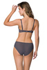 Set push-up bra grey Melisande M-3930/11 and panties F-3930/5