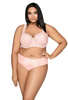 Set padded bra pink Carmela Big M-053/22 and panties F-053/51/1