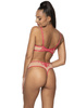 Set soft bra beige-pink Frances M-3804/2 and thongs S-3804/4  