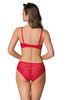 Biustonosz push-up czerwony Hannah M-0115/11/1