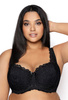 Biustonosz usztywniany czarny Carmela Big M-053/22 