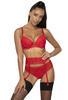 Push-up red Estelle M-0198/11/2