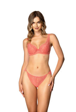 Set padded coral Gravity M-4050/22 and thongs S-4050/4
