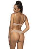 Komplet biustonosz push-up beżowy Estelle M-0198/11/2 i stringi S-0198/4