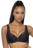 Set padded bra black Natalie BIG M-3824/22 and panties F-3824/52