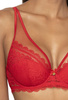 Komplet biustonosz push-up czerwony Estelle M-0198/11 i stringi S-0198/4/1