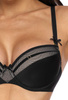 Biustonosz push-up czarny Janet M-3300/11