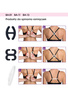 Bra straps clip BA-11 transparent
