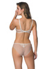 Set push-up bra beige-milk Frances M-3804/11 and thongs S-3804/4