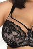 Soft bra black-beige Olivia M-3108/2