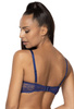 Komplet biustonosz push-up granat Maxine M-3827/11 i figi F-3827/5
