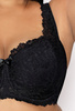 Padded bra black Carmela Big M-053/22