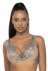 Set push-up beige-turquoise Maureen M-3808/11/1 and panties  F-3808/5