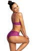 Set padded bra magenta Carmela M-053/22 and brazilian panties F-053/54/2