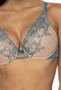 Set push-up bra beige-turquoise Maureen M-3808/11/1 and thongs  Maureen S-3808/4