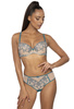 Panties navy beige- turquoise Maureen F-3808/5