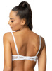 Set push-up bra white Nell M-0196/1 and thongs S-0196/4