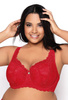 Padded bra red Carmela Big M-053/22