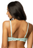 Set padded bra aquamarine Carmela M-053/22 and brasilian pants F-053/54/2