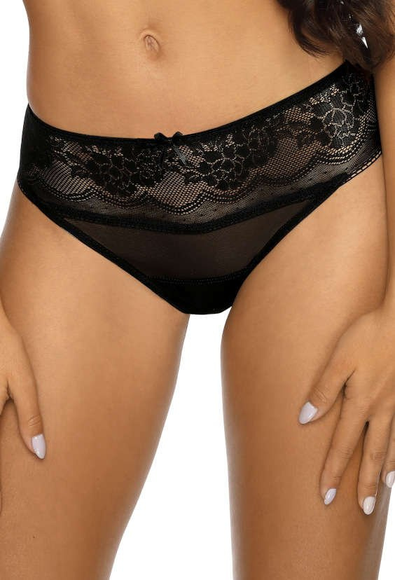 Panties black-beige Medison F-3201/5