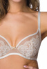 Set soft bra beige-milk Frances M-3804/2 and thongs S-3804/4  