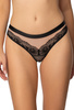 Set soft bra black Zaya M-4054/2 and thongs S-4054/4  
