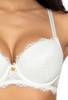 Biustonosz push-up mleko Evie M-3522/11
