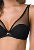 Biustonosz push-up czarny Esme M-3902/11