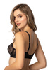 Set soft bra black Zaya M-4054/2 and thongs S-4054/4  