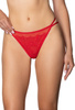 Komplet biustonosz push-up czerwony Kisses M-4026/11 i stringi S-4026/4