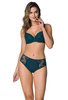 Set push-up bra green Zephyr M-3935/11 and panties F-3935/5