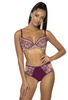 Soft bra beige-violet Maureen M-3808/2