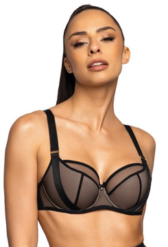 Semi-soft bra black Denise M-0201/21