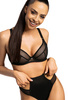 Soft bra black Denise M-0201/2