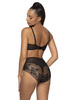 Soft bra black Lindsay M-0203/2 and panties F-0203/51