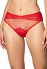 Set corset red Estelle M-0198/11/2 and panties F-0198/5