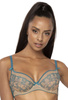 Soft bra beige-turquoise Maureen M-3808/2