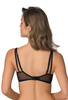 Set push-up bra black Esme M-3902/11 and thongs  S-3902/4