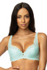 Set padded bra aquamarine Carmela M-053/22 and brasilian pants F-053/54/2