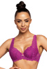 Set padded bra magenta Carmela M-053/22 and brazilian panties F-053/54/2