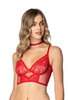 Set corset red Estelle M-0198/11/2 and panties F-0198/5