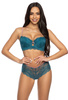Push-up turquoise Sybilla M-3525/11