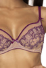 Soft bra beige-violet Maureen M-3808/2