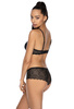 Set padded bra black Lou M-3343/22 and panties F-3343/54